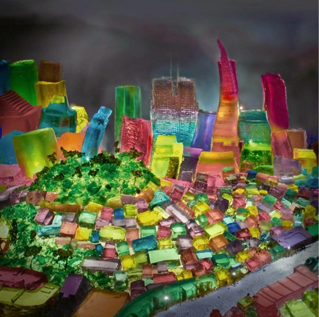 Coit Tower, San Franciso in Jell-O