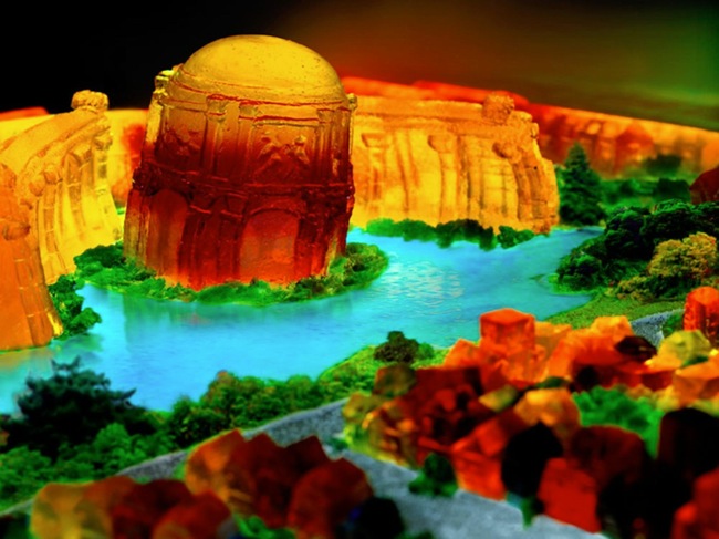 Palace of Fine Arts, San Francisco in Jell-O
