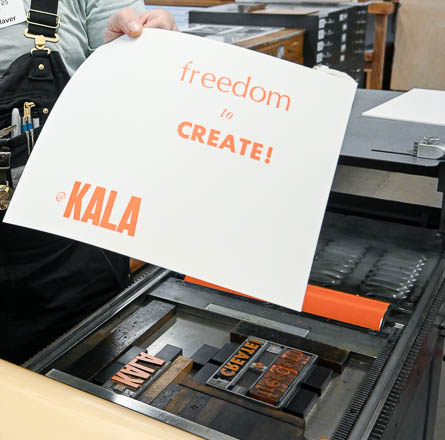 Intro to Letterpress with Mary V Marsh