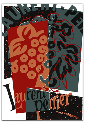 Laurent Perrier, Serigraph, 44x30
